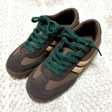 ZARA 스니커즈 브라운 37