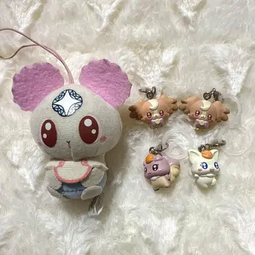 푸치큐아 메지루시 액세서리 봉제 인형