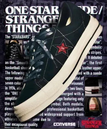 STRANGER THINGS 기묘한 이야기 x 컨버스 미사용 새상품