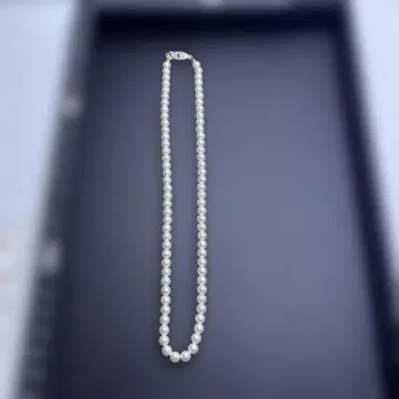 진주 목걸이 화이트