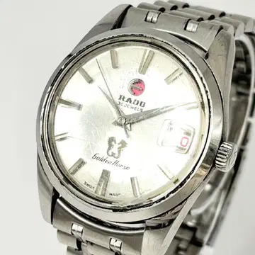 [ 작동 ] RADO 골든 호스 30석 수동 와인딩 시계 빈티지 실버