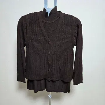 ABRAHAM 아브라함 앙상블 니트 베스트 니트 세트