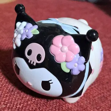 SANRIO 쿠로미 미니 코인 저금통 꽃무늬 캐릭터