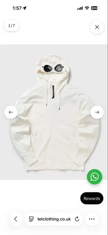 cpcompany 고글 후드티