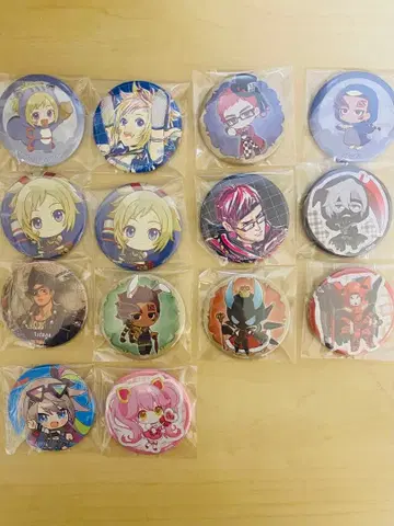 컴퍼스 캔뱃지 묶음 판매 거너