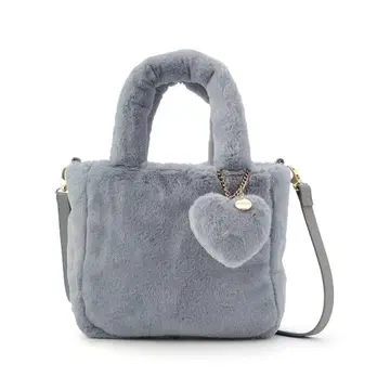 러브러리 페이 그레이 퍼 토트백