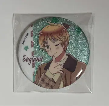 헤타리아 먹거리 그루 캔뱃지 영국