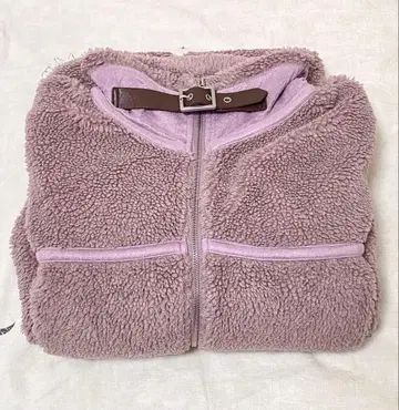 Factor= 롱 페이크 무스탕 보아 코트