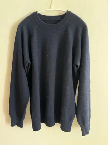 다나카 씨의 니트 C.Sweat 캐시미어 100% 네이비 M 사이즈