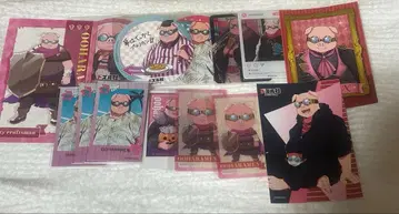 도즈루사 오오하라MEN 스티커 클리어 카드 L판 코스터 묶음 판매