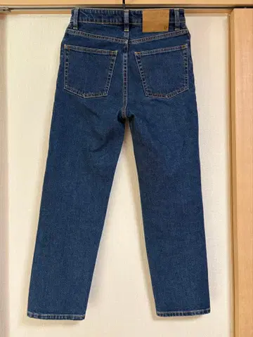 Mila Owen 다크 블루 하이웨스트 데님 팬츠