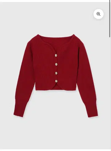 Heart neck 울 캐시미어 가디건