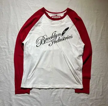 Y2K 아메카지 래글런 T 롱 T