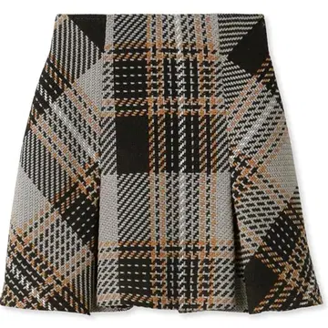 SNIDEL 로빙 체크 미니 스커트