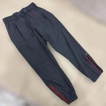 브루넬로쿠치넬리 다크 그레이 캐주얼 팬츠 지퍼 포함
