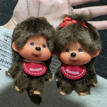 SS 얼굴 커진 몬치치 키링 2체 세트