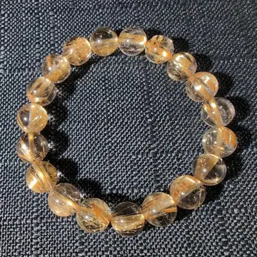 골드 루틸 쿼츠 팔찌