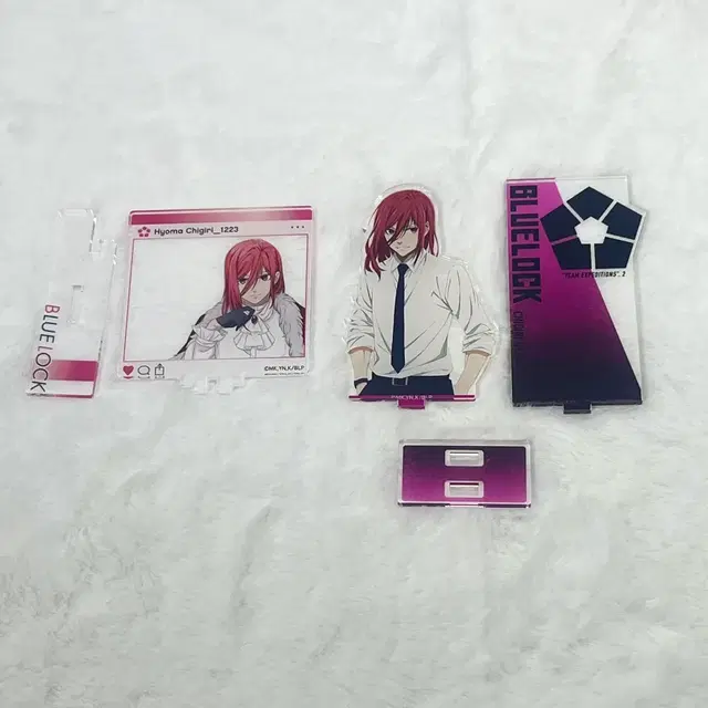 일괄)블루록 치기리 아크릴 스탠드