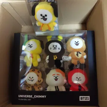 BT21 UNIVERSE CHIMMY 봉제 인형 세트