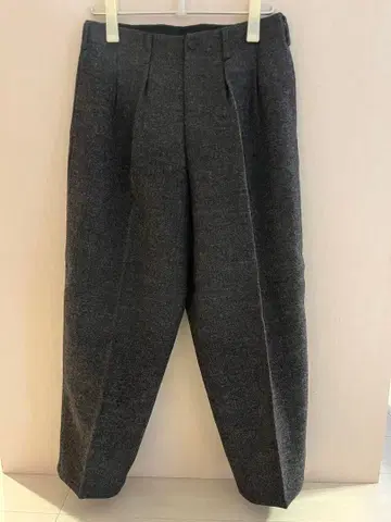 Ys for men 트위드 테이퍼드 슬랙스 M