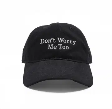TSY CAP 'DON'T WORRY ME TOO' // BLACK