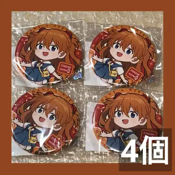 에반게리온 선샤인 시티 프린스 호텔 가챠 캔뱃지 아스카