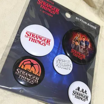 스트레인저 싱스 배지 5개 세트