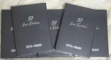 5장 세트 새상품 SUPER DRAGON 2nd Emotion CD 초회