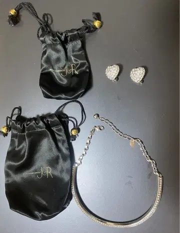 J&R 목걸이 귀찌 세트 반짝반짝 멋스러운 포멀