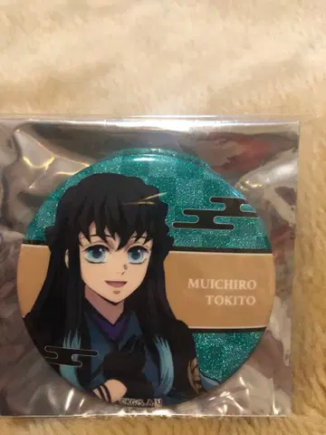 귀멸의 칼날 연회 랜덤 글리터 캔뱃지 토키토 무이치로