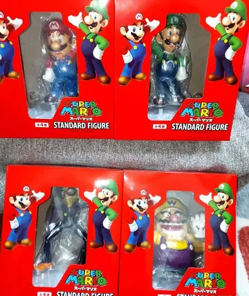슈퍼 마리오 스탠다드 피규어 전 4종 세트