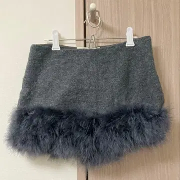 릴리 브라운 페더 숏팬츠 그레이 블랙