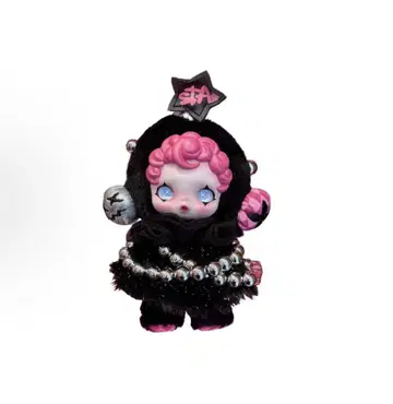 SKULLPANDA 태국 한정판 As You Wish 봉제 인형 펜던트