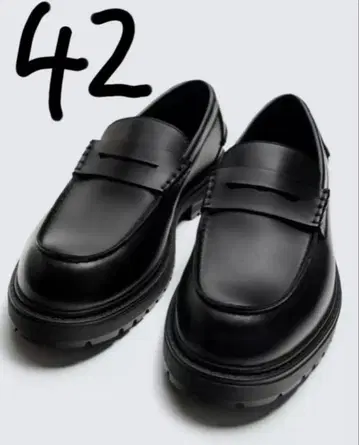 자라 페니 스트랩 로퍼 드레스 42