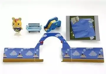 타카라토미아츠 동물의 숲 집 & 가구 컬렉션 가구 세트 B