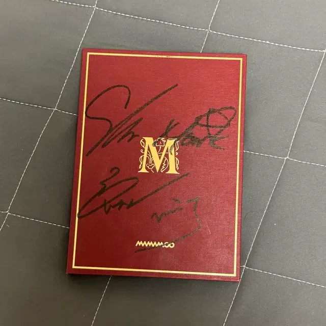 마마무 사인 앨범