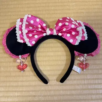 도쿄 디즈니랜드 미니 머리띠 핑크