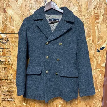 45rpm 울 피 코트 그레이 더블 브레스트