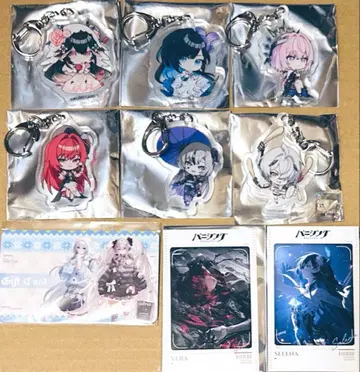 파니그레 ORBcafe 아크릴 키링 폴라로이드풍 카드 특전 세트