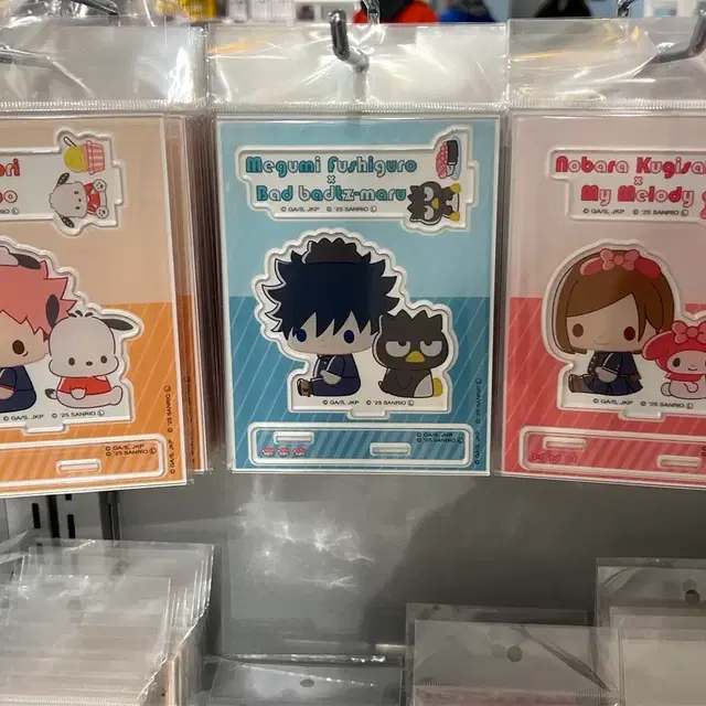 주술회전 산리오 아크릴스탠드 이타도리,고죠, 쵸소우,게토,나나미,후시구로