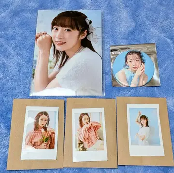 카와치 미사토 벌스데이 이벤트 브로마이드 캔뱃지 폴라로이드