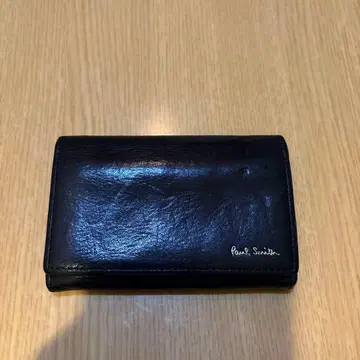 Paul Smith 블랙 가죽 카드 케이스