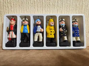 바다의 남자 키링 마도로스 인형