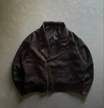 MandO (Auntie Rosa) 트위드 라이더 자켓 M