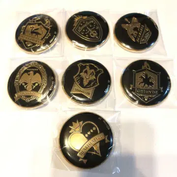 트위스티드 원더랜드 메탈 배지 컬렉션 7개 세트