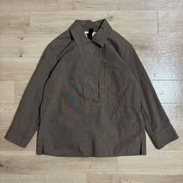 MHL 엠에이치엘 풀오버 셔츠 1 브라운 긴팔 셔츠