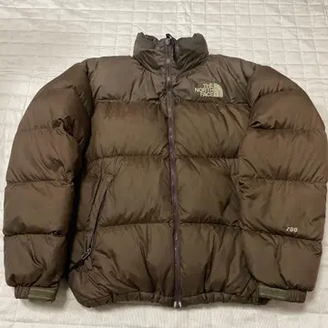 THE NORTH FACE 700 다운 자켓 브라운