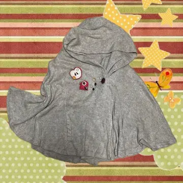 모리걸 판초 가디건