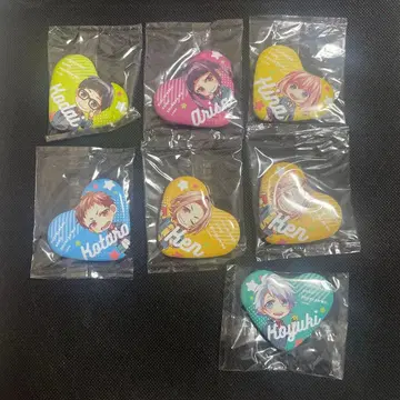 [ 낱개 판매 가능 ] HoneyWorks 캐릭터 캔뱃지 7개