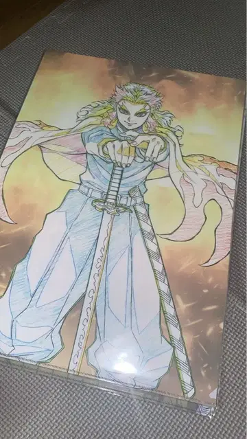 귀멸의 칼날 렌고쿠 쿄쥬로 런치 매트 케이스